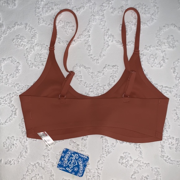 FREE PEOPLE INTIMATELY SCUBA BRALETTE SUNRUST - Picture 6 of 9